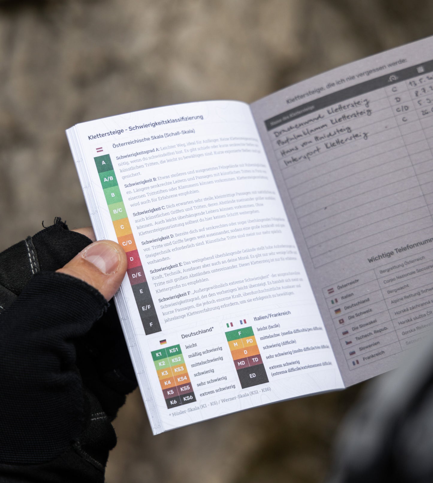 3x Klettersteig-Tagebuch