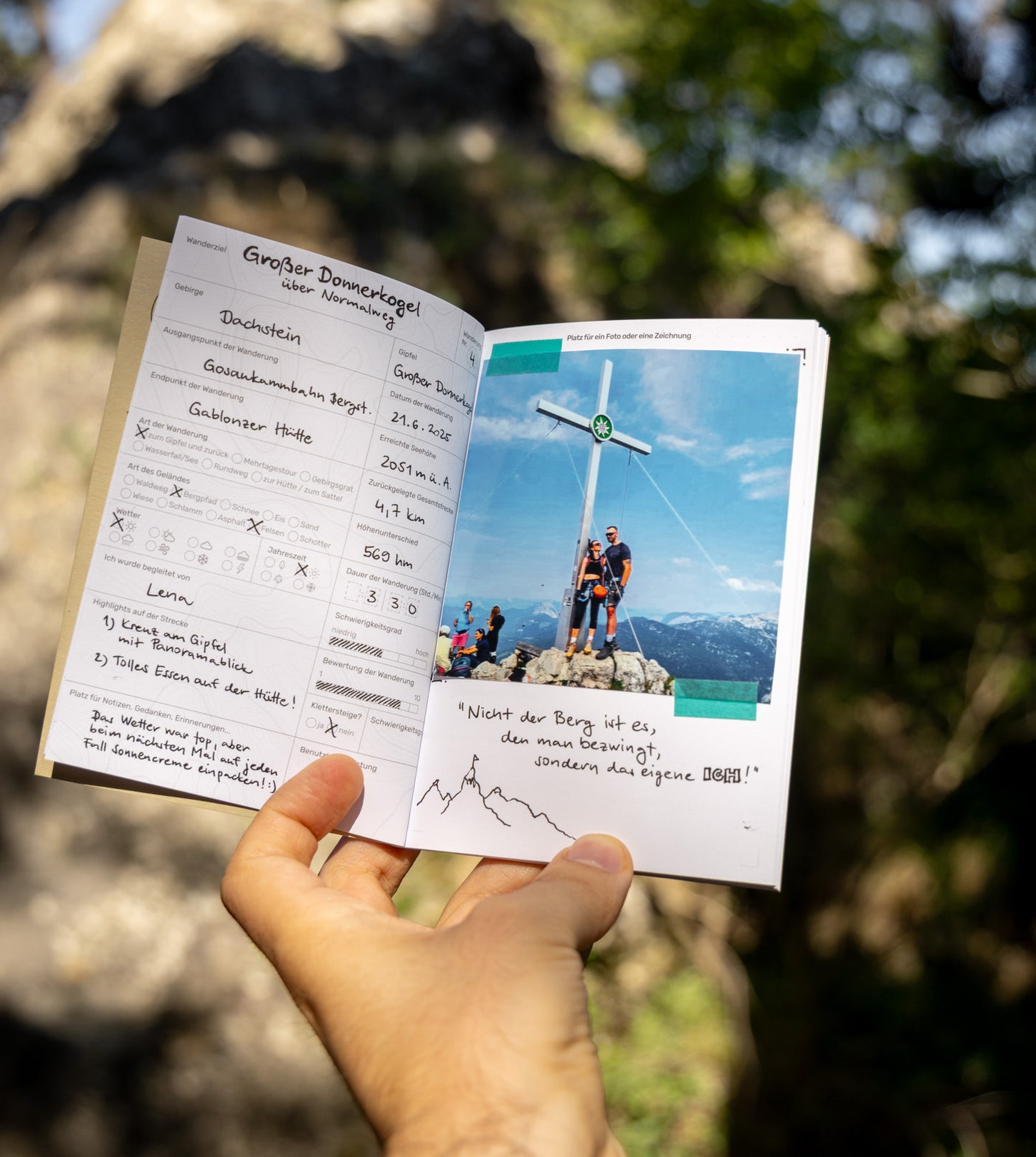 Wandertagebuch