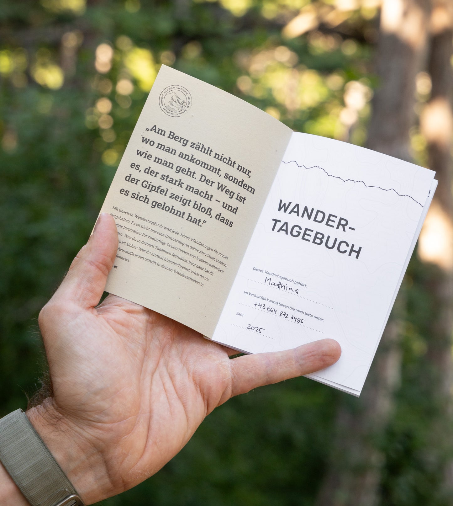 Wandertagebuch
