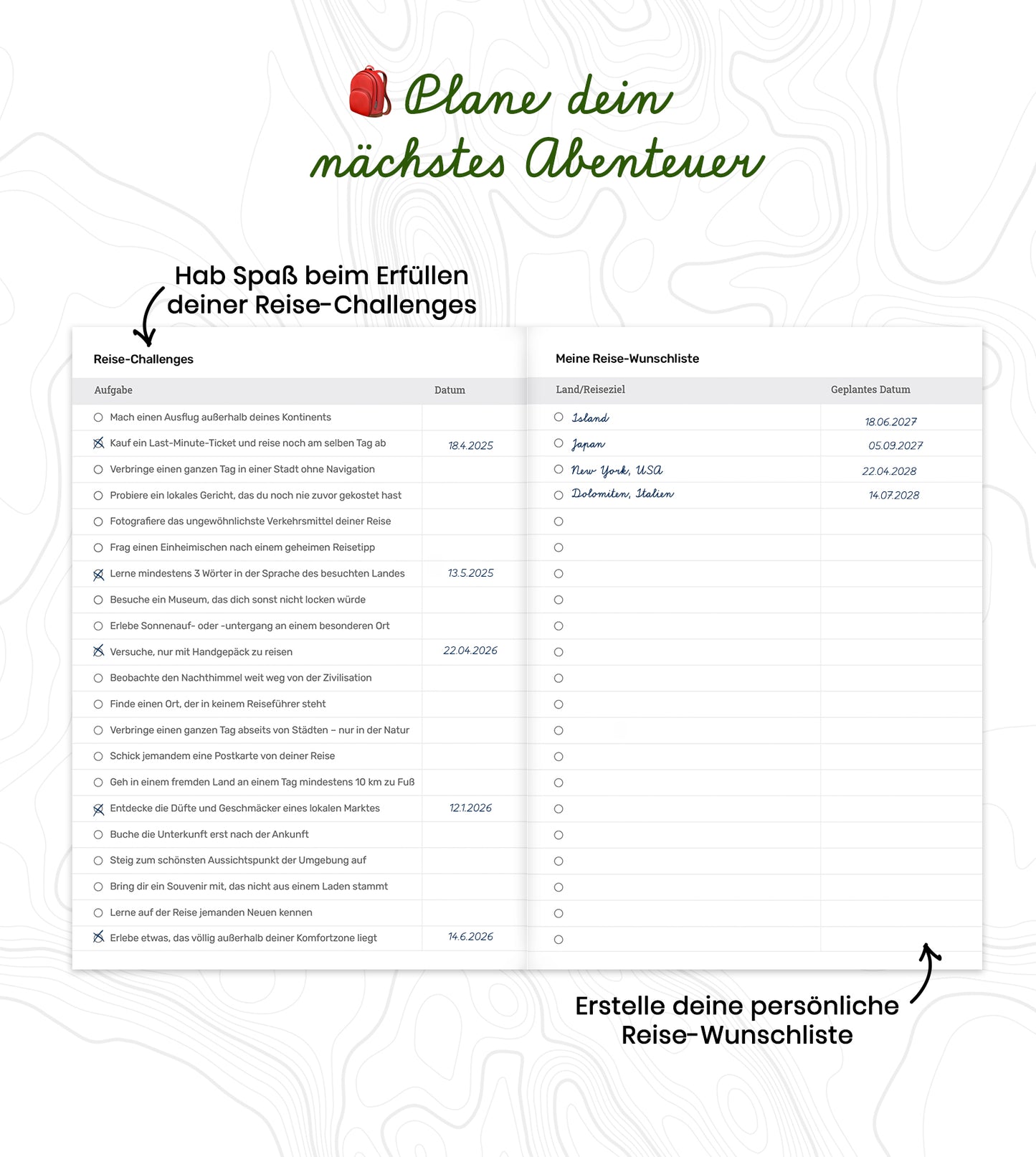 Reisetagebuch