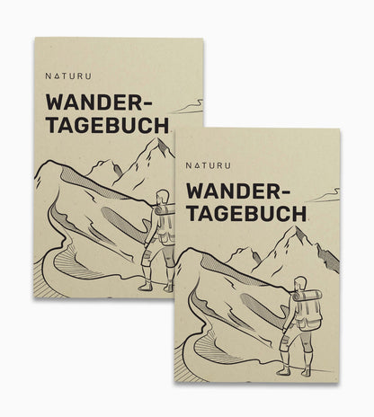 2x Wander-Tagebuch