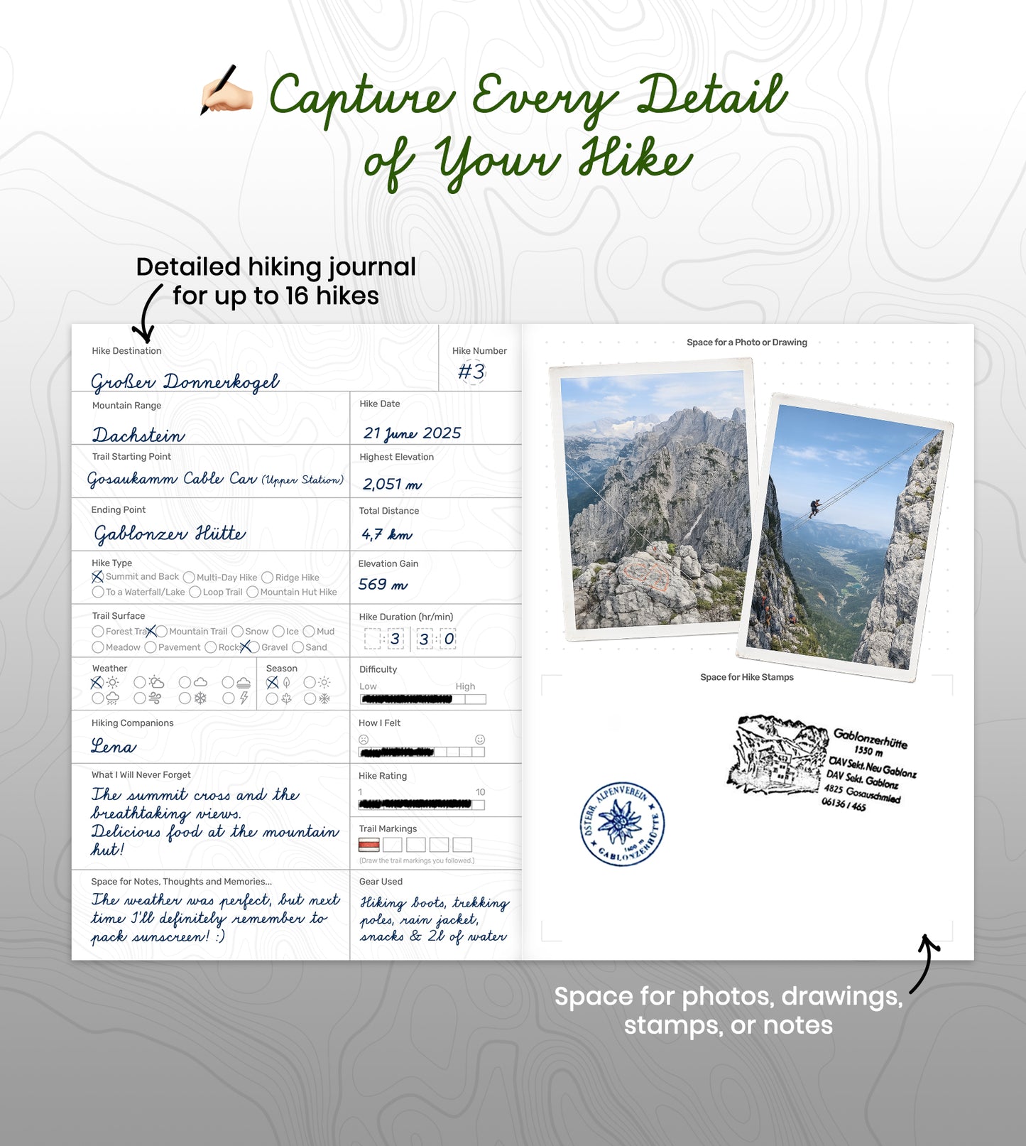 Hiking Journal